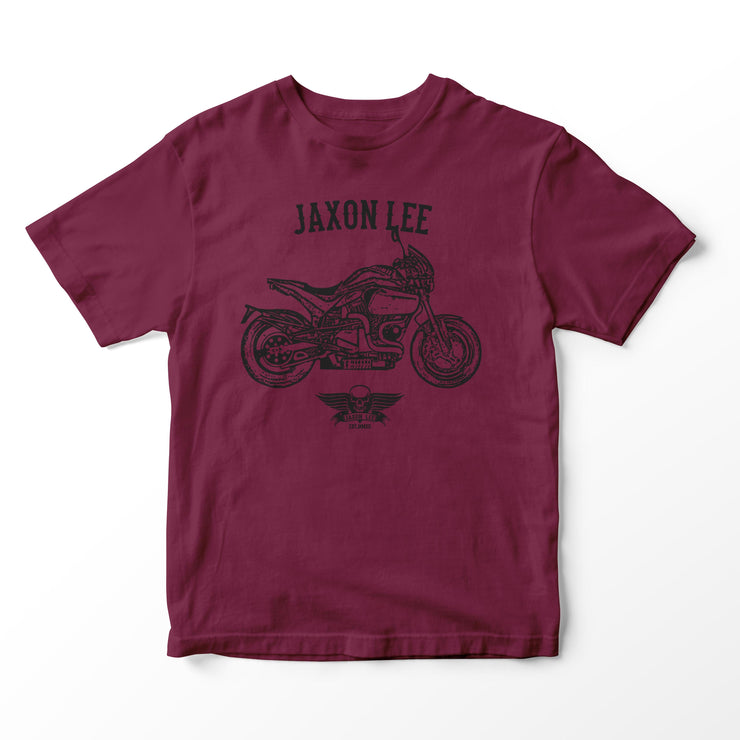 JL Basic Illustration for a Buell S1 Motorbike fan T-shirt