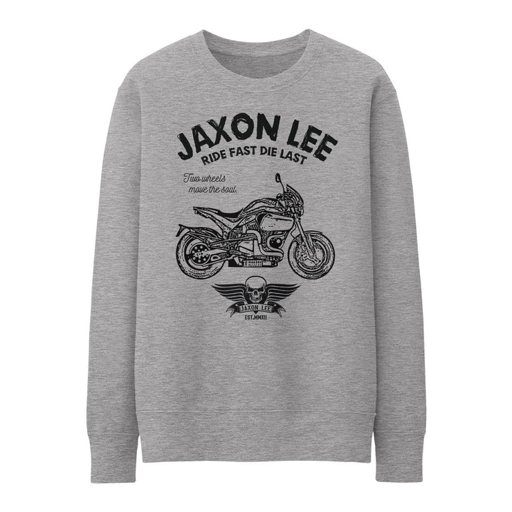 JL Ride Illustration for a Buell S1 Motorbike fan Jumper