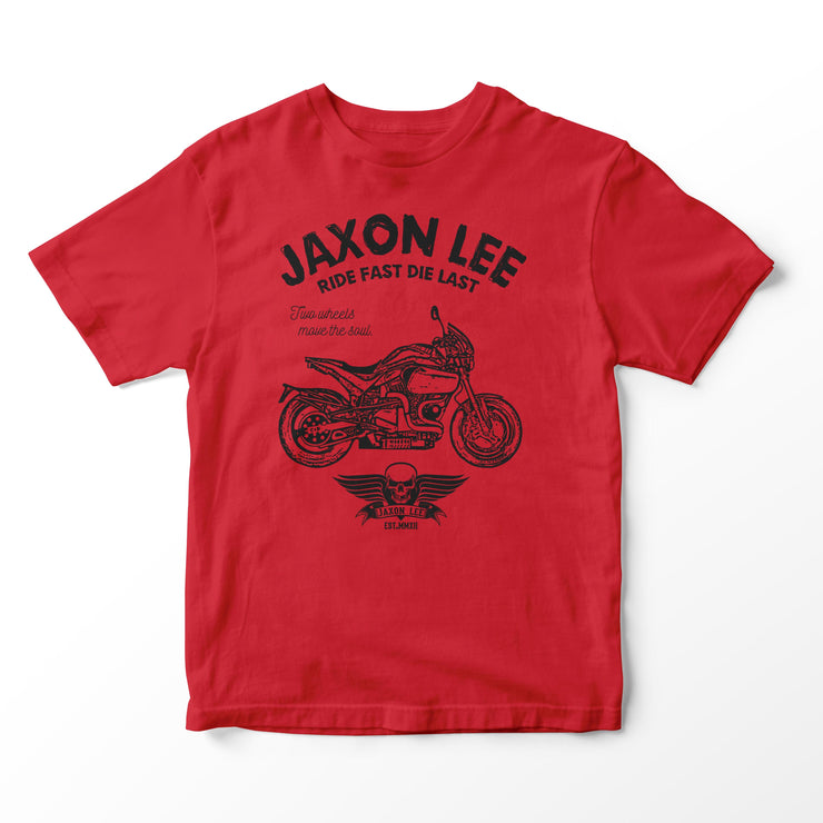 JL Ride Illustration for a Buell S1 Motorbike fan T-shirt