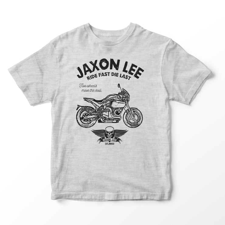 JL Ride Illustration for a Buell S1 Motorbike fan T-shirt