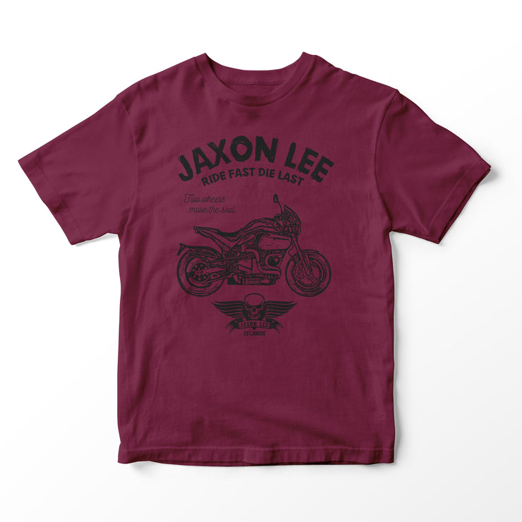 JL Ride Illustration for a Buell S1 Motorbike fan T-shirt