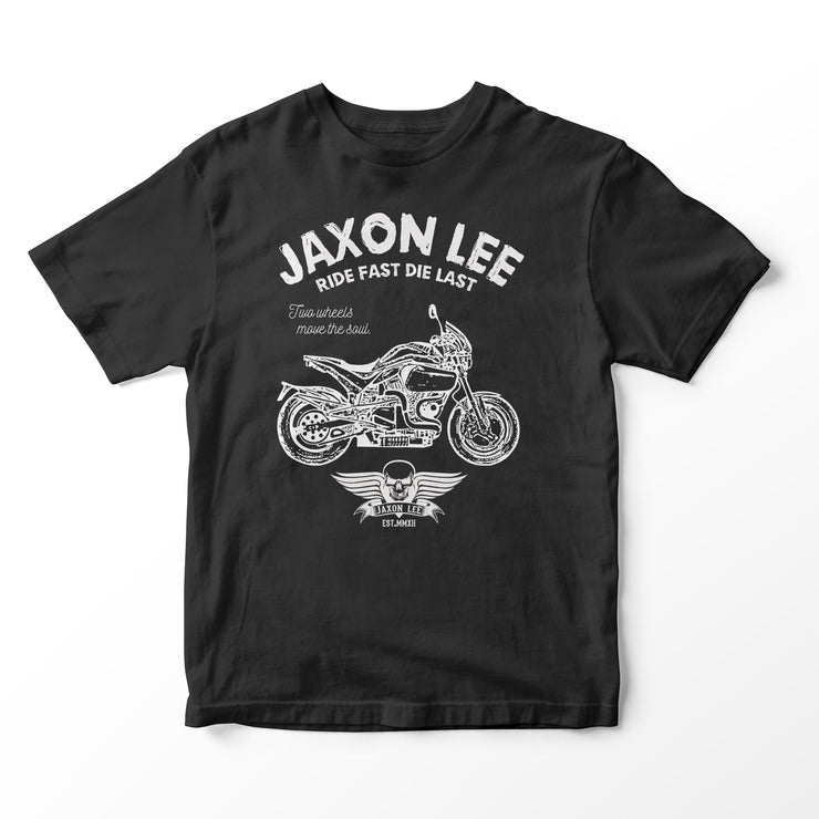 JL Ride Illustration for a Buell S1 Motorbike fan T-shirt