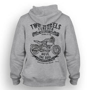 JL Soul Illustration For A Buell S1 Motorbike Fan Hoodie