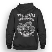 JL Soul Illustration For A Buell S1 Motorbike Fan Hoodie
