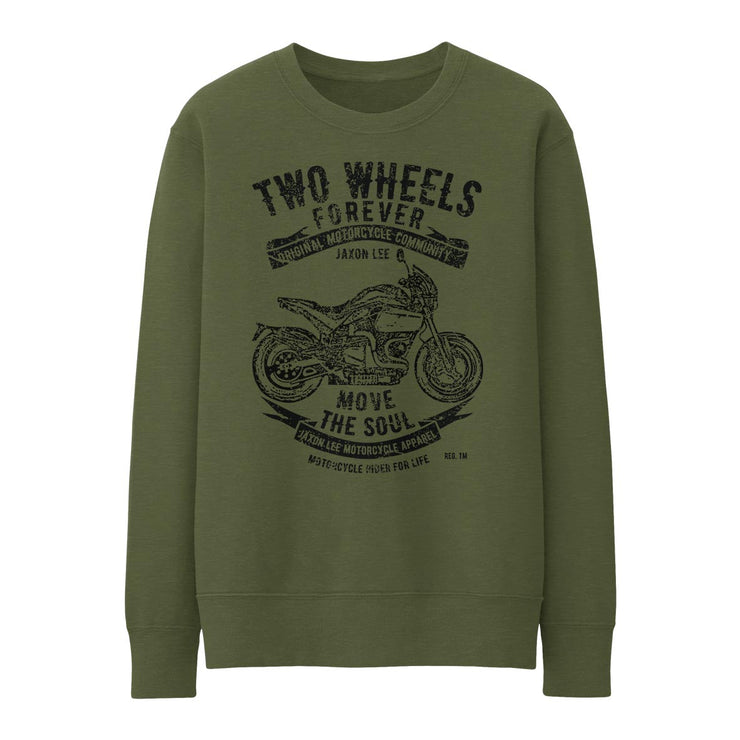 JL Soul Illustration for a Buell S1 Motorbike fan Jumper