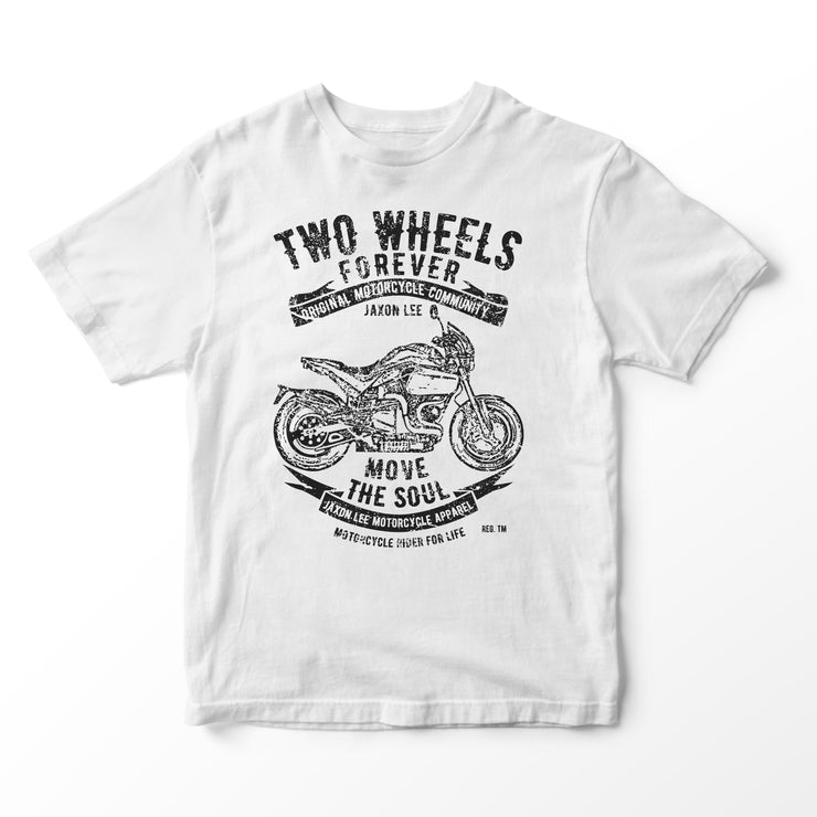 JL Soul Illustration for a Buell S1 Motorbike fan T-shirt