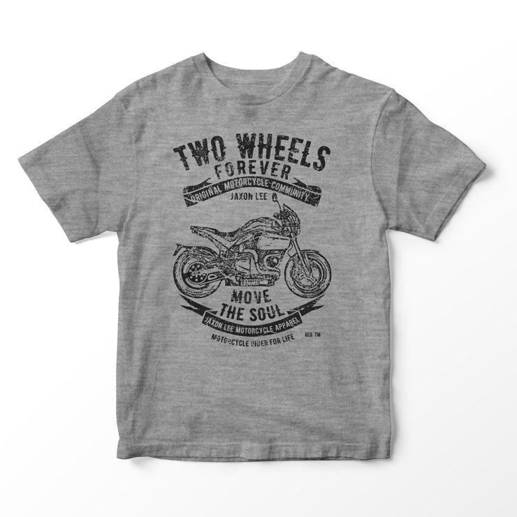JL Soul Illustration for a Buell S1 Motorbike fan T-shirt