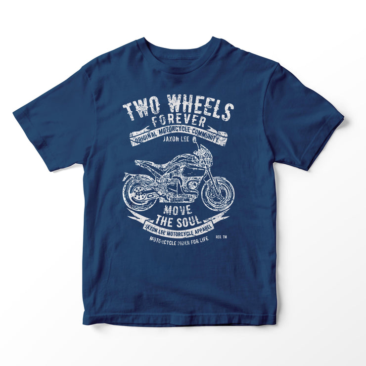 JL Soul Illustration for a Buell S1 Motorbike fan T-shirt