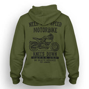 JL Speed Illustration For A Buell S1 Motorbike Fan Hoodie