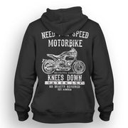 JL Speed Illustration For A Buell S1 Motorbike Fan Hoodie