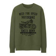 JL Speed Illustration for a Buell S1 Motorbike fan Jumper