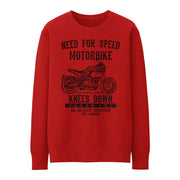 JL Speed Illustration for a Buell S1 Motorbike fan Jumper