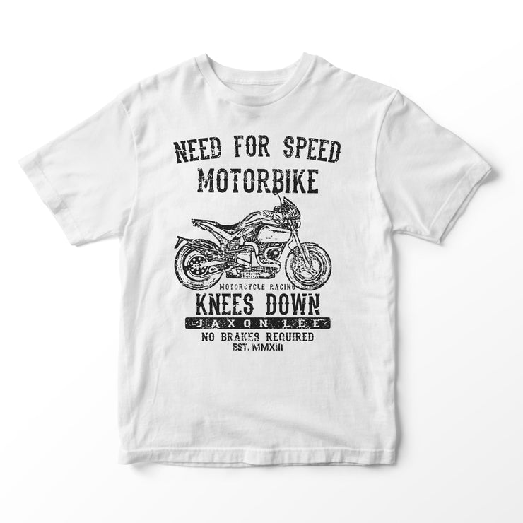 JL Speed Illustration for a Buell S1 Motorbike fan T-shirt