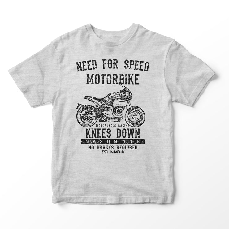 JL Speed Illustration for a Buell S1 Motorbike fan T-shirt