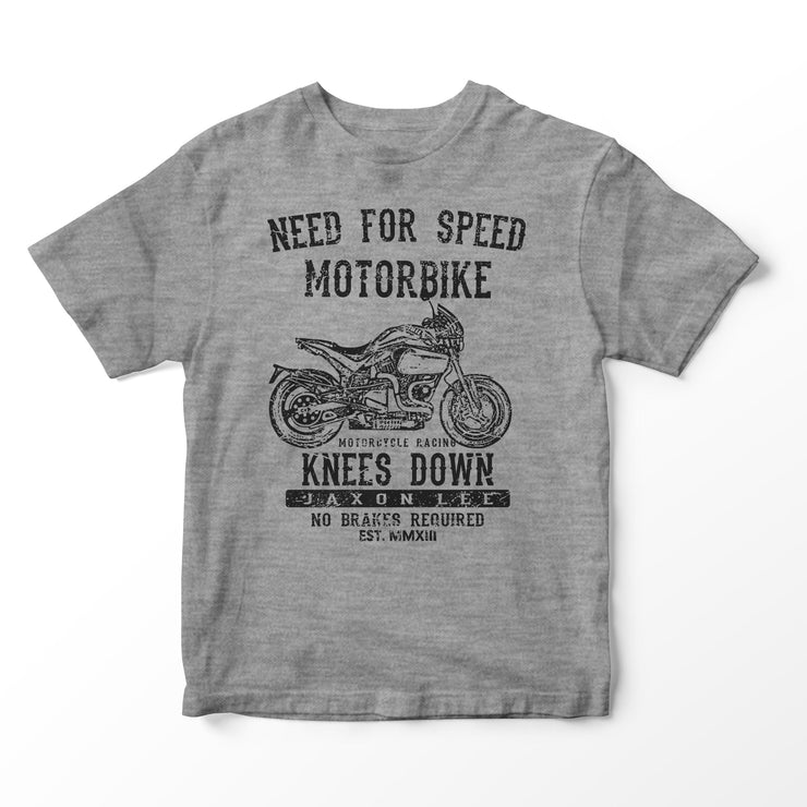 JL Speed Illustration for a Buell S1 Motorbike fan T-shirt