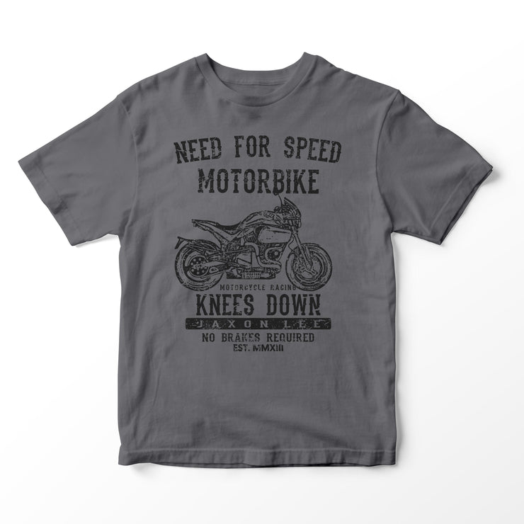 JL Speed Illustration for a Buell S1 Motorbike fan T-shirt