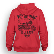 JL Ultimate Illustration For A Buell S1 Motorbike Fan Hoodie