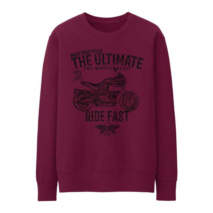 JL Ultimate Illustration for a Buell S1 Motorbike fan Jumper