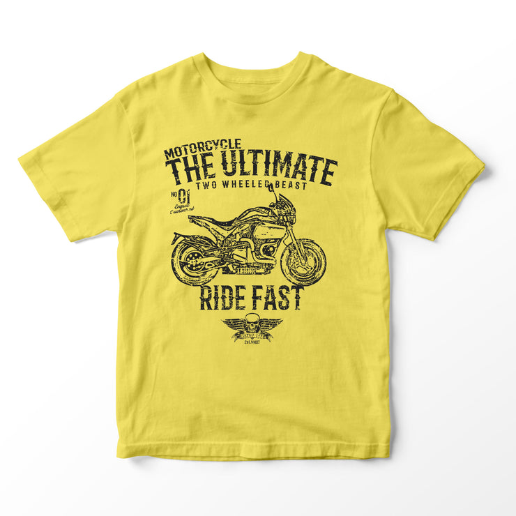 JL Ultimate Illustration for a Buell S1 Motorbike fan T-shirt