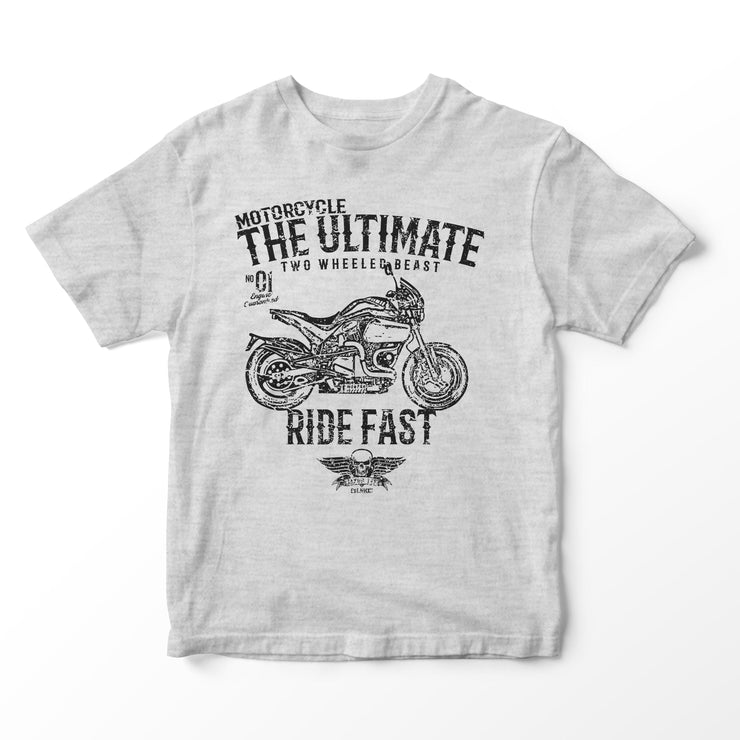 JL Ultimate Illustration for a Buell S1 Motorbike fan T-shirt