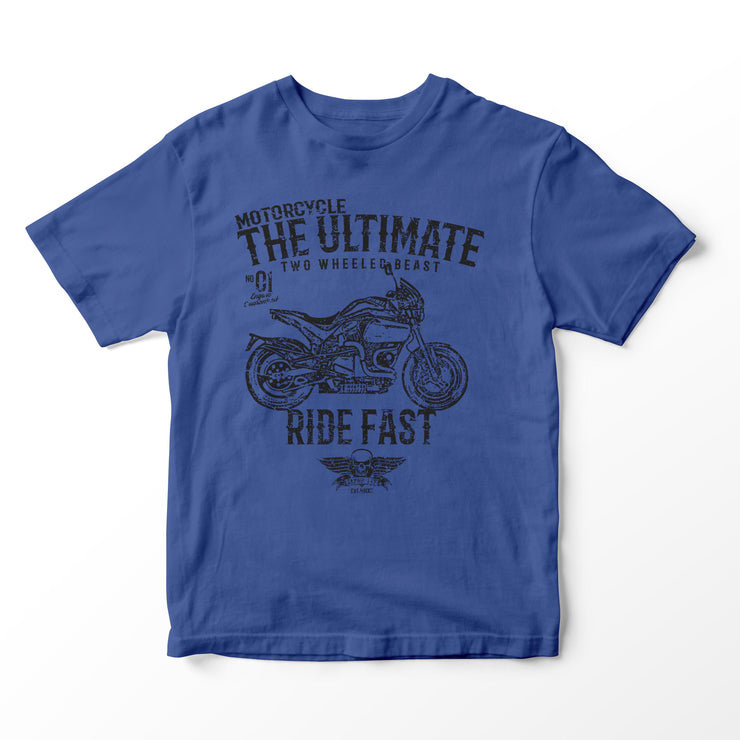 JL Ultimate Illustration for a Buell S1 Motorbike fan T-shirt