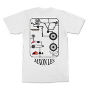 Jaxon Lee Cafe Racer Motorbike Model Kit - T-shirt