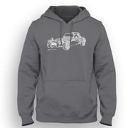JL Illustration For A Caterham 7 Roadster Motorcar Fan Hoodie