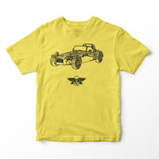 JL Basic Illustration for a Caterham 7 Roadsport Motorcar fan T-shirt