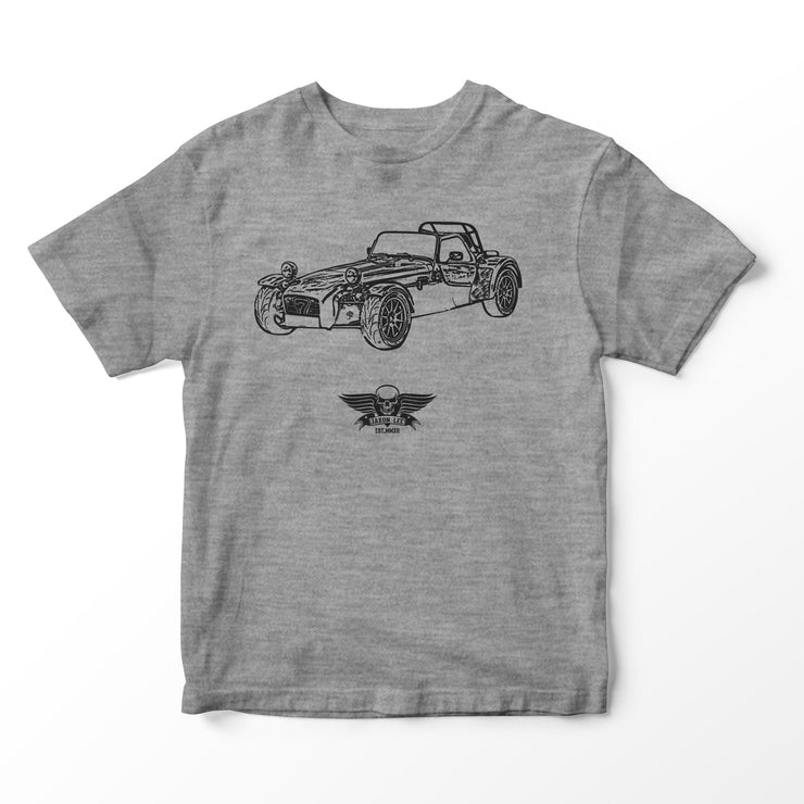 JL Basic Illustration for a Caterham 7 Roadsport Motorcar fan T-shirt
