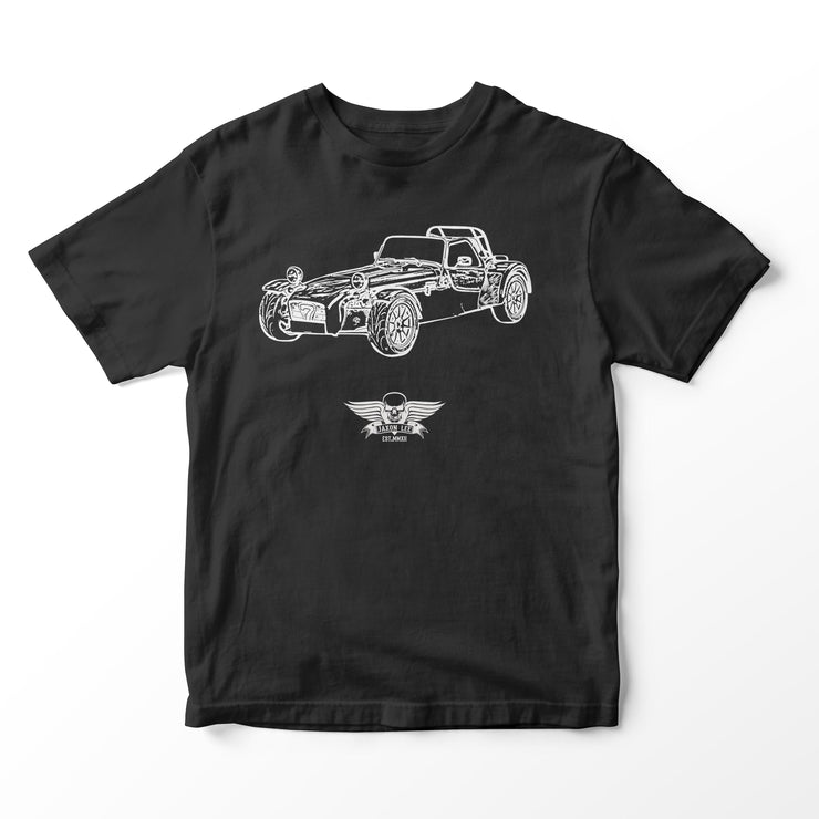 JL Basic Illustration for a Caterham 7 Roadsport Motorcar fan T-shirt