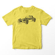 JL Illustration For A Caterham 7 Roadsport Motorbike Fan T-shirt