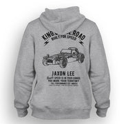 JL King Art Hood aimed at fans of Caterham 7 Roadster Motorcar