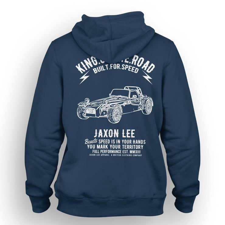 JL King Art Hood aimed at fans of Caterham 7 Roadster Motorcar