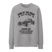 JL King Illustration for a Caterham 7 Roadsport Motorcar fan Jumper