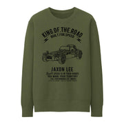 JL King Illustration for a Caterham 7 Roadsport Motorcar fan Jumper