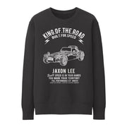 JL King Illustration for a Caterham 7 Roadsport Motorcar fan Jumper