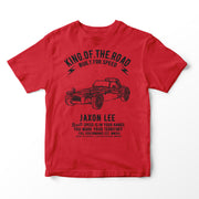 JL King Illustration for a Caterham 7 Roadsport Motorcar fan T-shirt