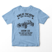 JL King Illustration for a Caterham 7 Roadsport Motorcar fan T-shirt