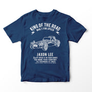 JL King Illustration for a Caterham 7 Roadsport Motorcar fan T-shirt