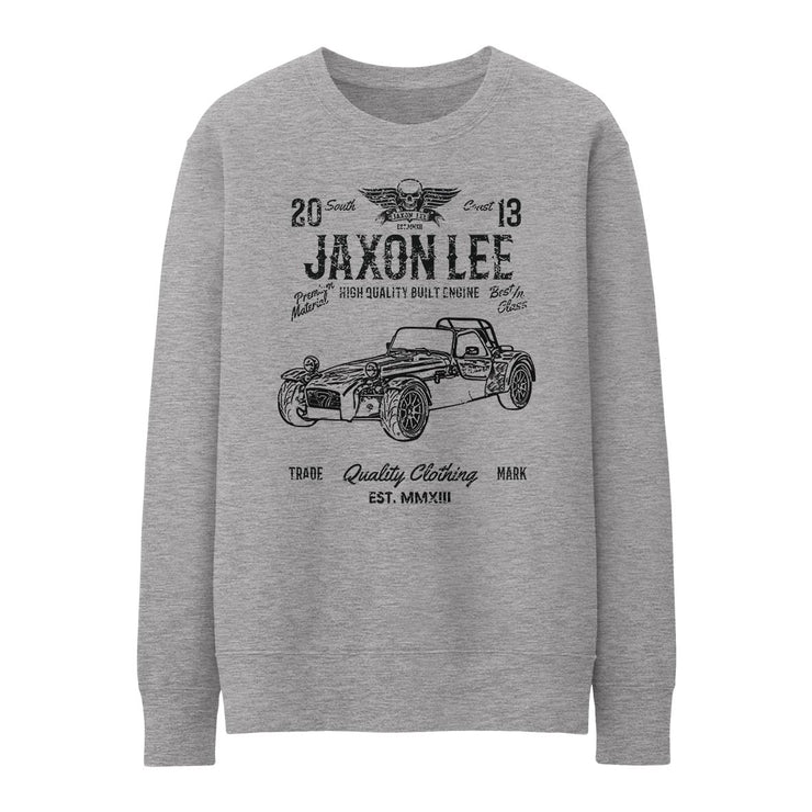 JL Soul Illustration for a Caterham 7 Roadsport Motorcar fan Jumper