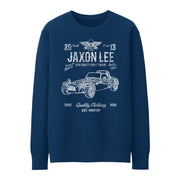 JL Soul Illustration for a Caterham 7 Roadsport Motorcar fan Jumper