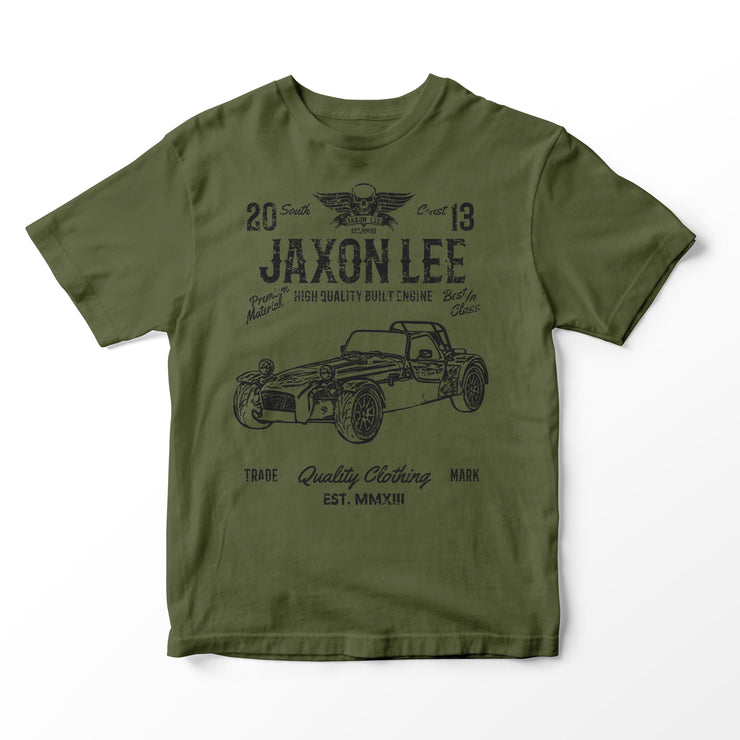 JL Soul Illustration for a Caterham 7 Roadsport Motorcar fan T-shirt