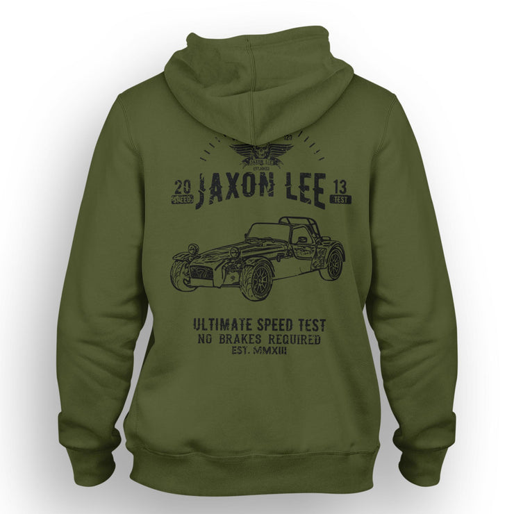 JL Speed Art Hood aimed at fans of Caterham 7 Roadster Motorcar