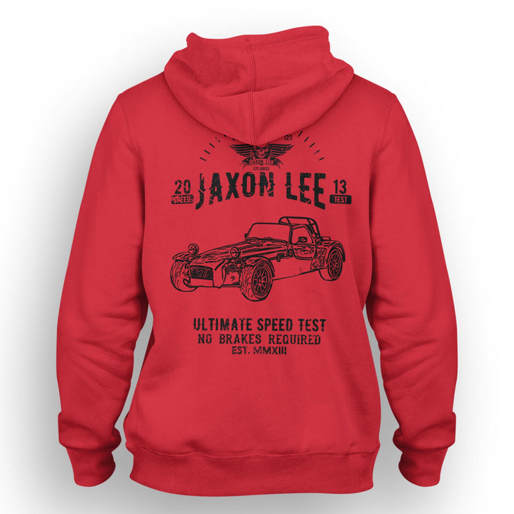 JL Speed Art Hood aimed at fans of Caterham 7 Roadster Motorcar