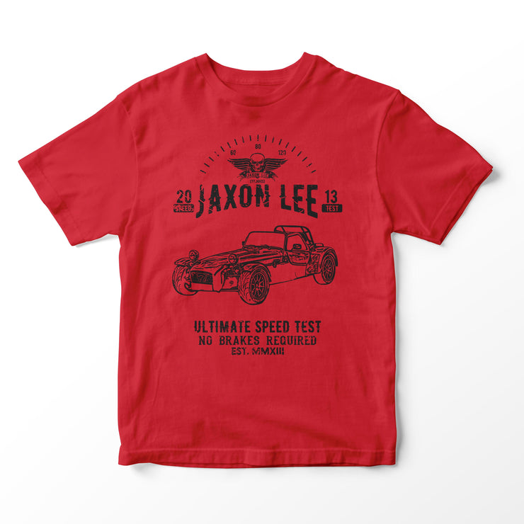 JL Speed Illustration for a Caterham 7 Roadsport Motorcar fan T-shirt