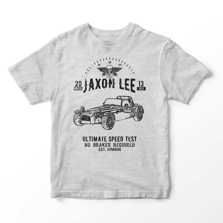 JL Speed Illustration for a Caterham 7 Roadsport Motorcar fan T-shirt