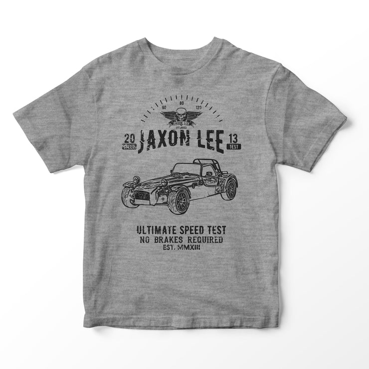 JL Speed Illustration for a Caterham 7 Roadsport Motorcar fan T-shirt