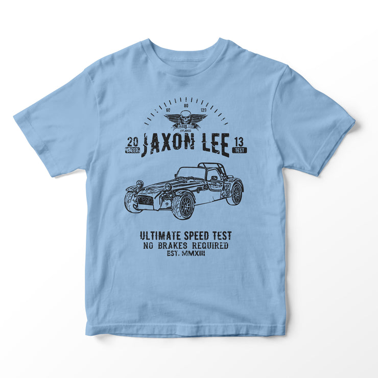 JL Speed Illustration for a Caterham 7 Roadsport Motorcar fan T-shirt