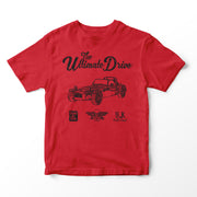JL Ultimate Illustration for a Caterham 7 Roadsport Motorcar fan T-shirt