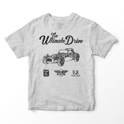 JL Ultimate Illustration for a Caterham 7 Roadsport Motorcar fan T-shirt